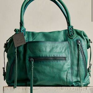 SOLD OUT Color// Free People We The Free Emerson Tote Emerald Green